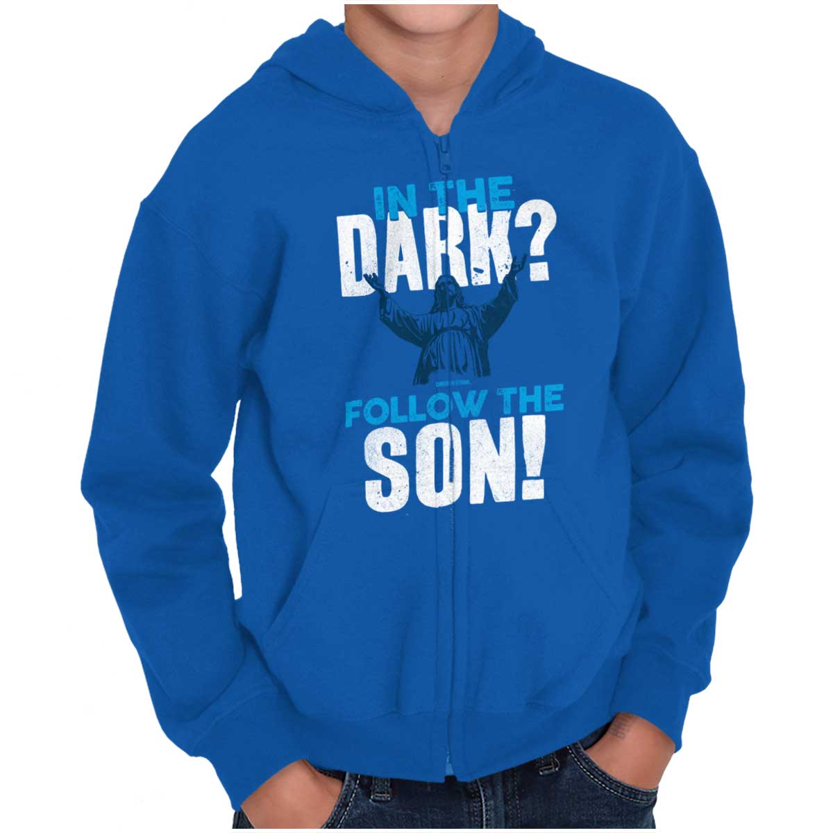 Follow The Son Youth Zip Hoodie