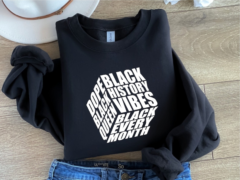 Black History Vibes Sweatshirt,African American Hoodie,Dream Like King,Black Lives Matter,African American Sweatshirt,Black History Month