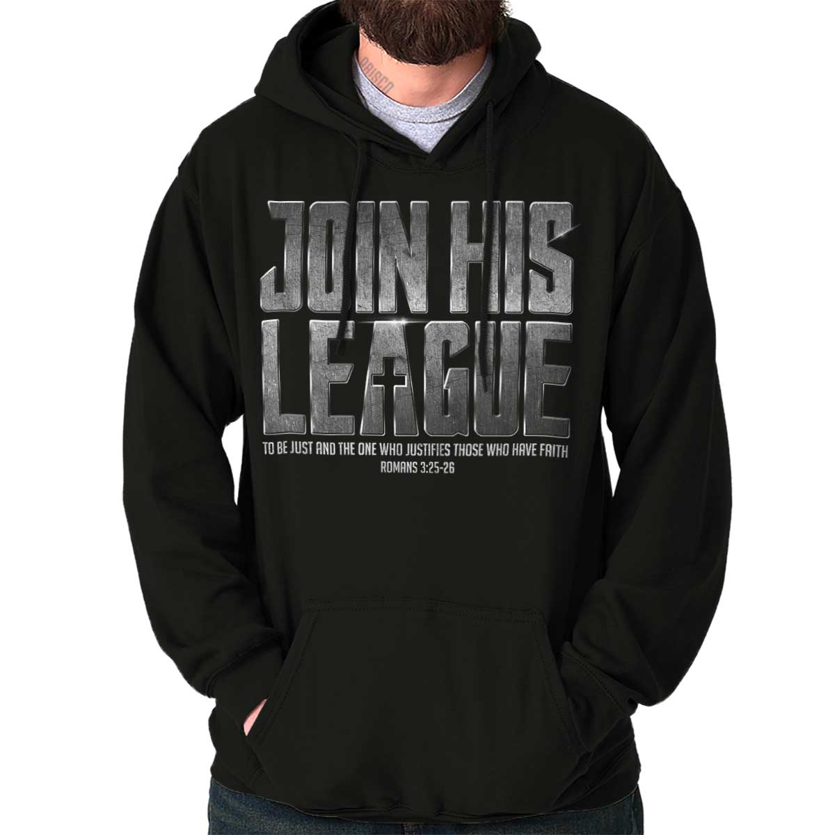 Join His League Hoodie