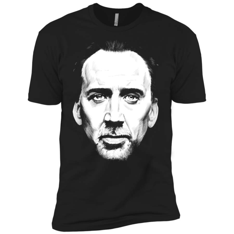 Nicolas Cage Face Premium T-Shirt