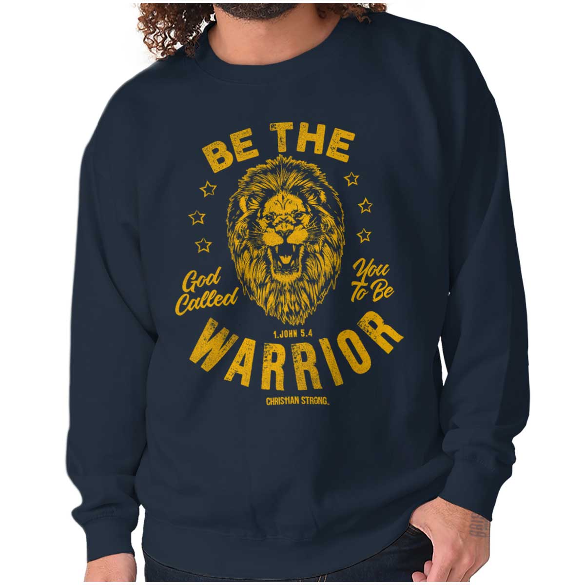 Be The Warrior Lion Crewneck Sweatshirt