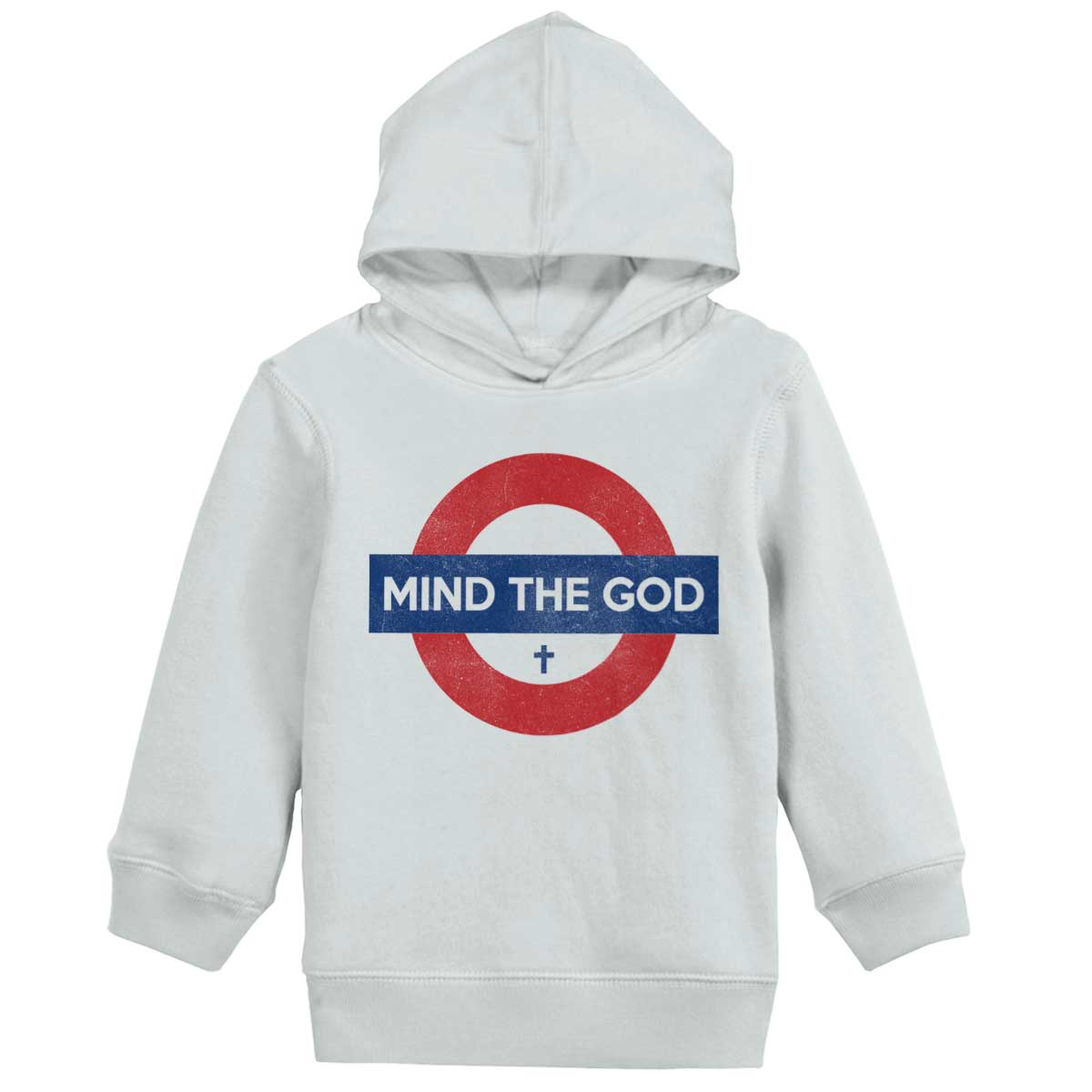 Mind The God Toddler Pullover Hoodie