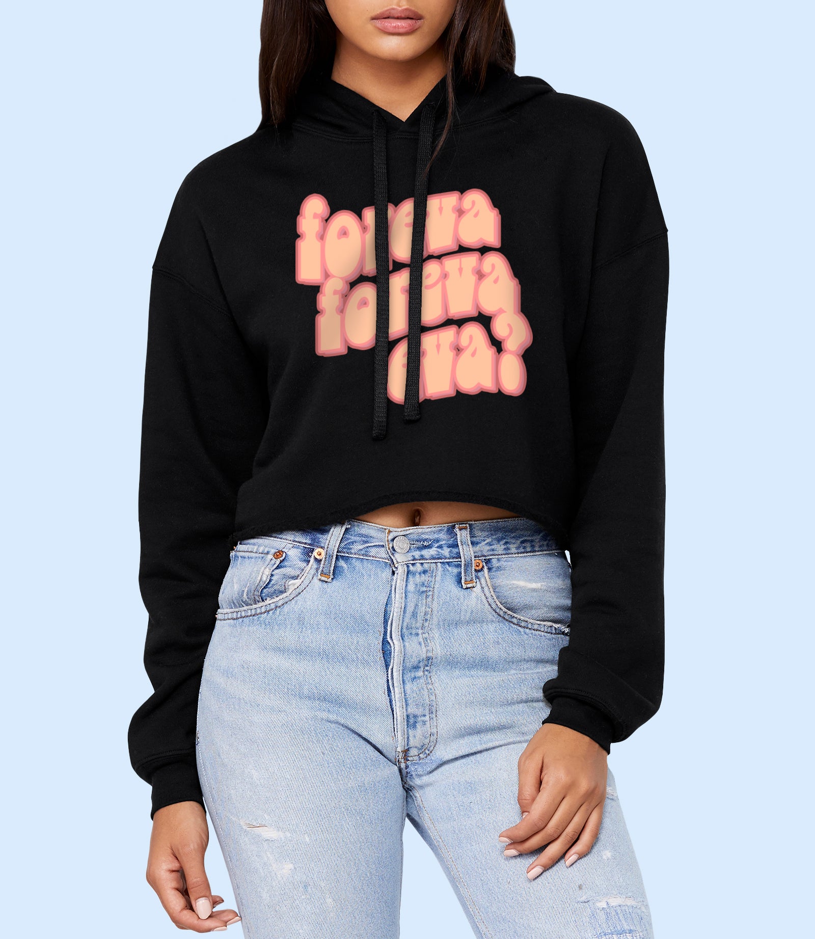 Foreva Foreva Eva Crop Hoodie