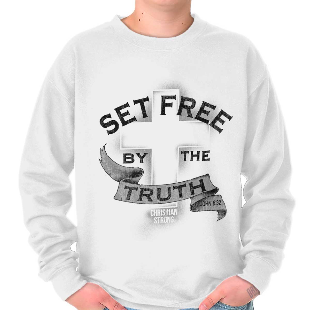 Set Free By Truth Crewneck Sweatshirt