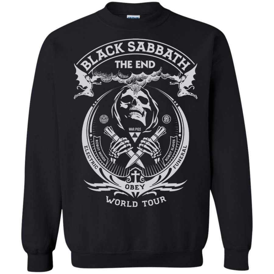 Black Sabbath The end world tour Pullover Sweatshirt