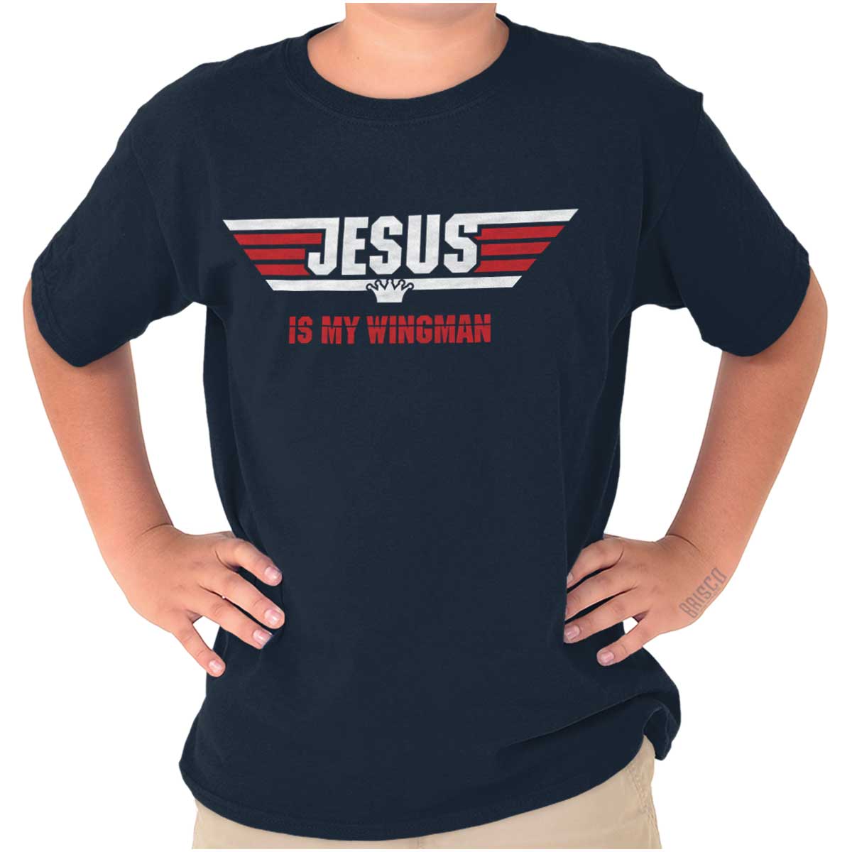 Jesus Is My Wingman Youth T Shirt