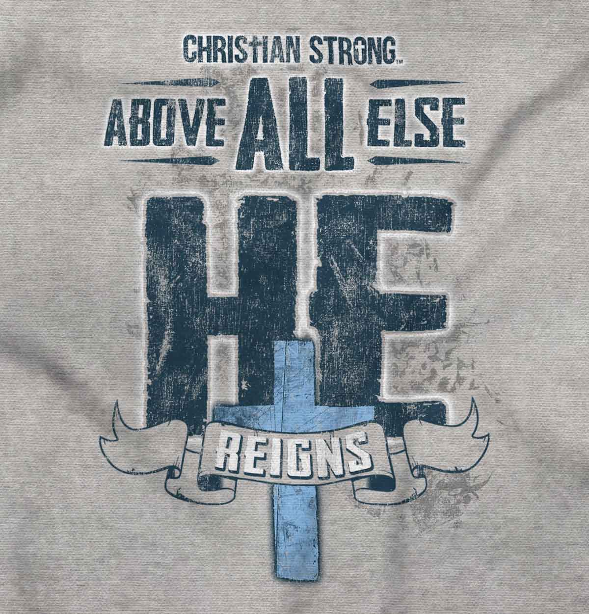 He Reigns Youth Hoodie