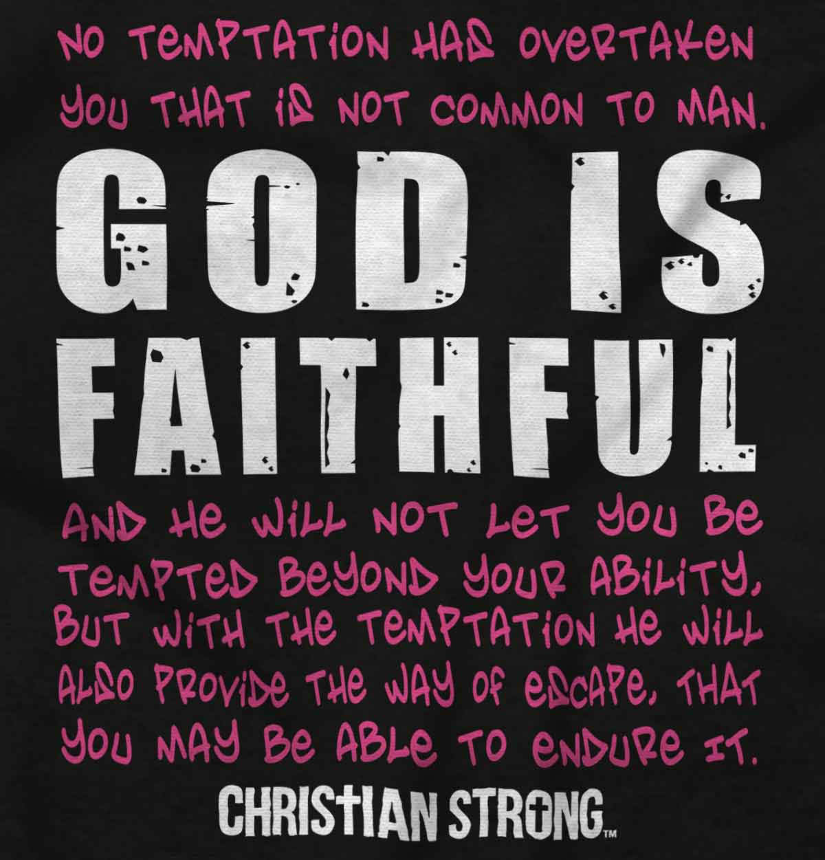 God Is Faithful Youth Hoodie