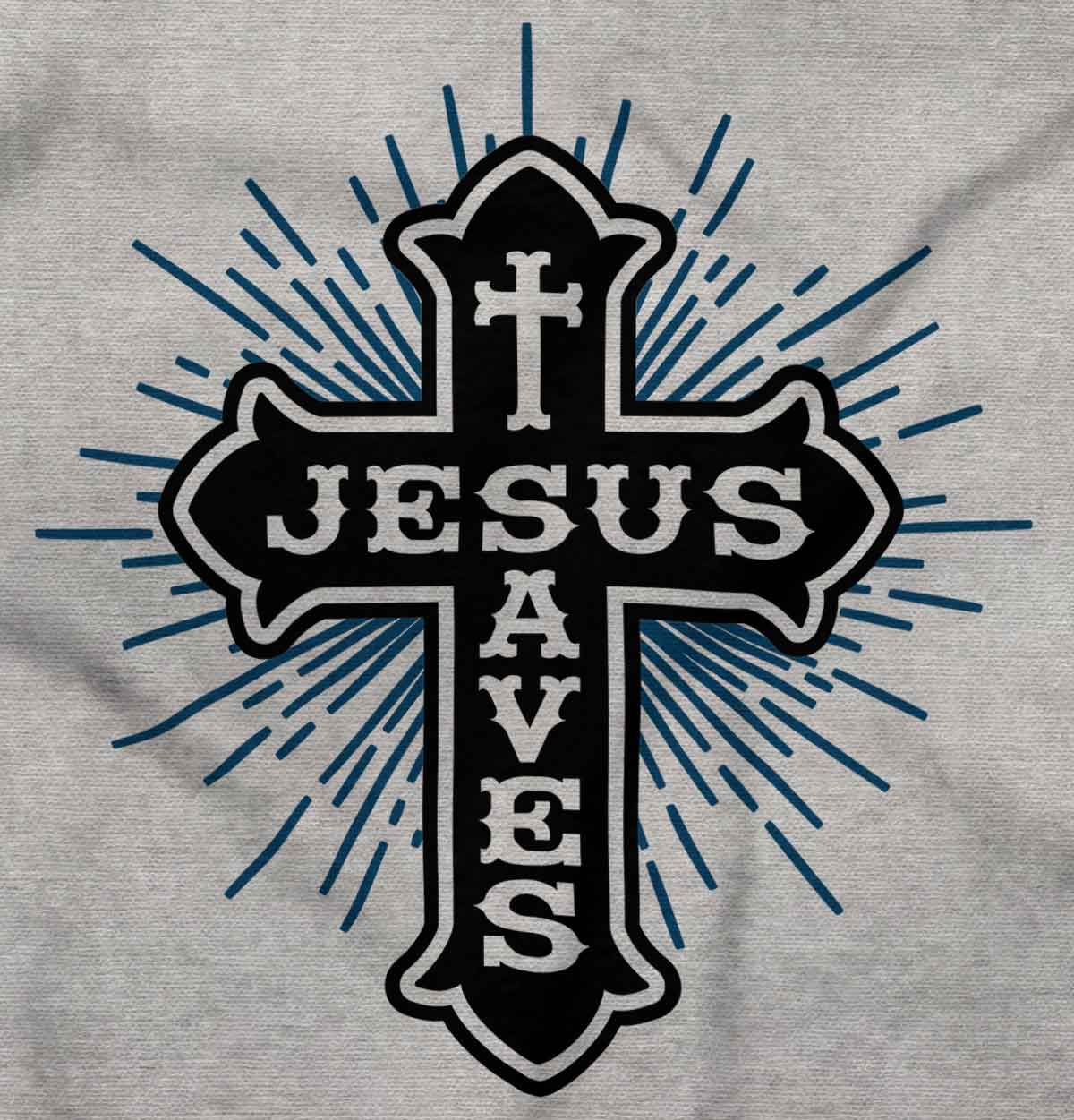 Jesus Saves Youth Zip Hoodie