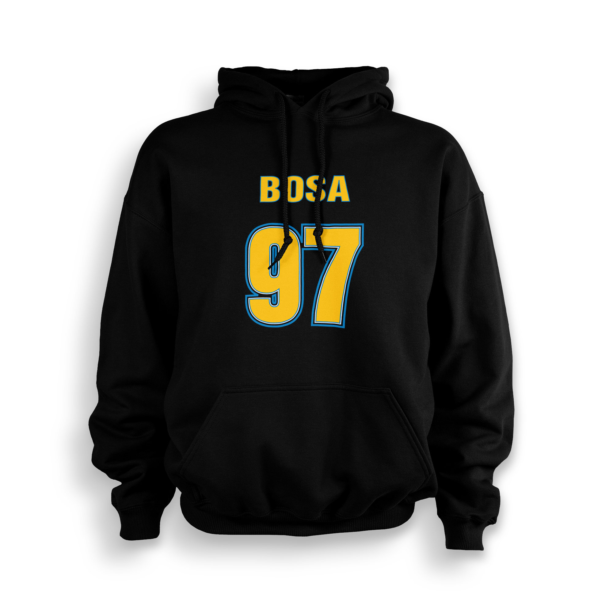 Bosa Adult Hoodie | Chargers | Los Angeles | Joey | Made To Order With Love