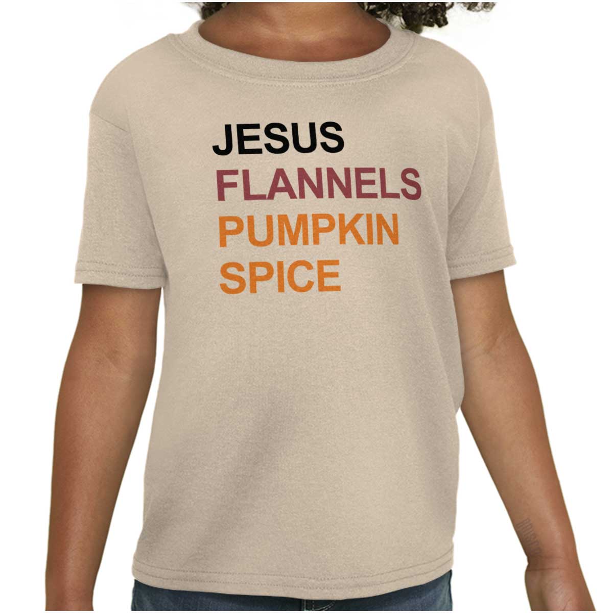 Jesus Lover Autumn Vibes Youth T Shirt