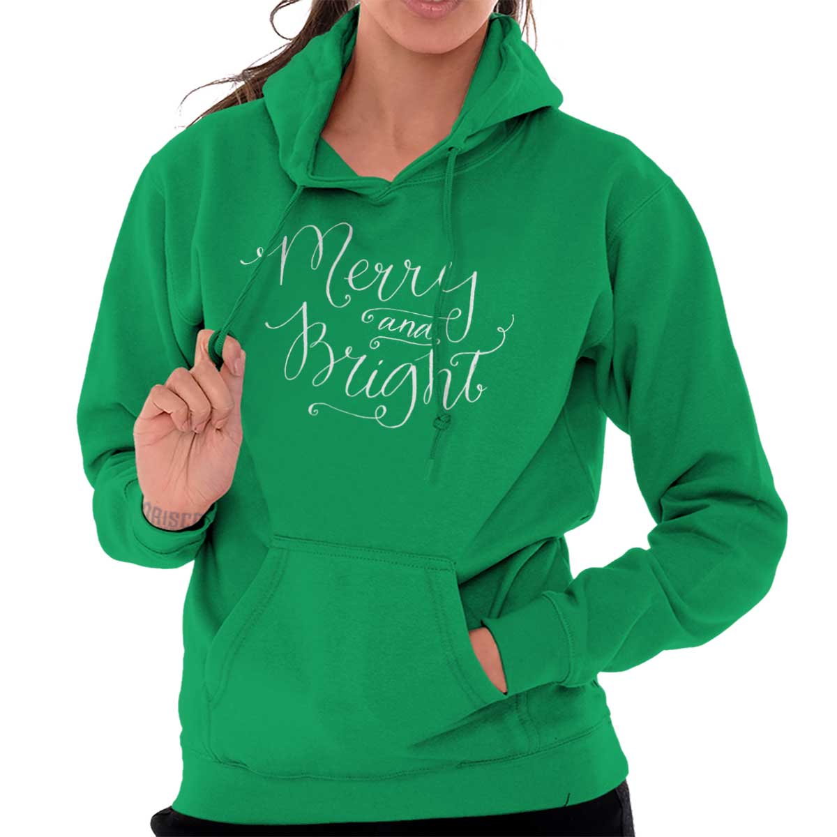 Merry And Bright Hoodie