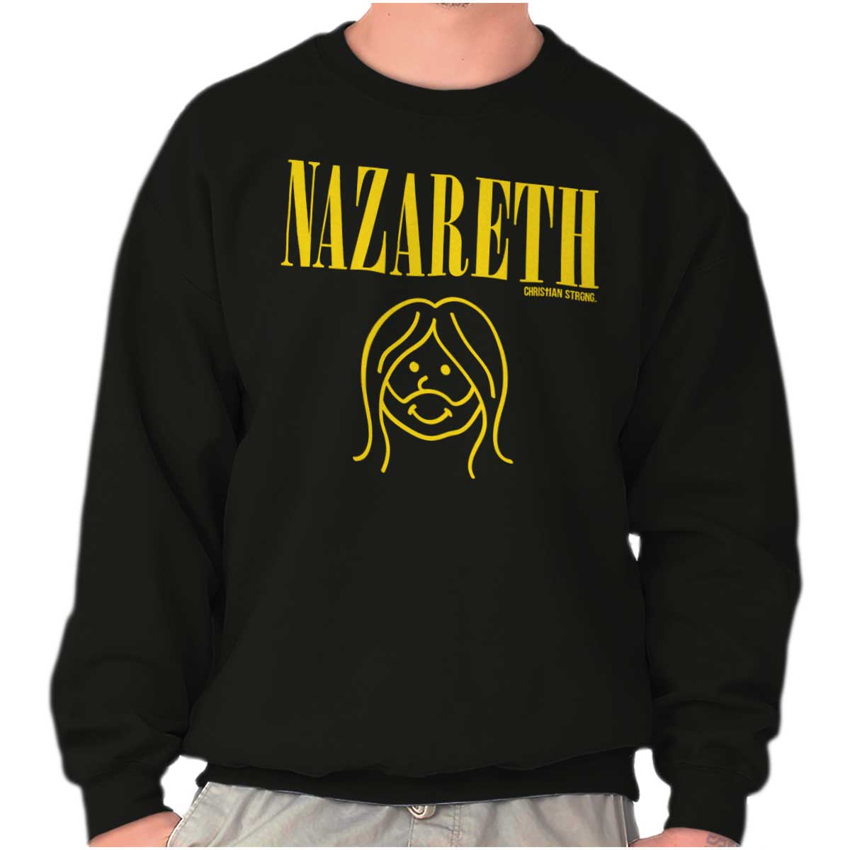 Nazareth Christian Rock Crewneck Sweatshirt