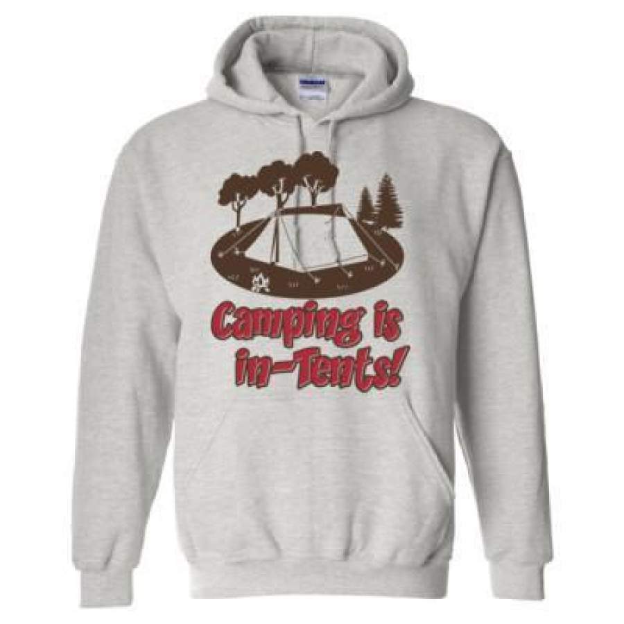 AGR Camping Is In Tents – Heavy Blend™ Hooded Sweatshirt