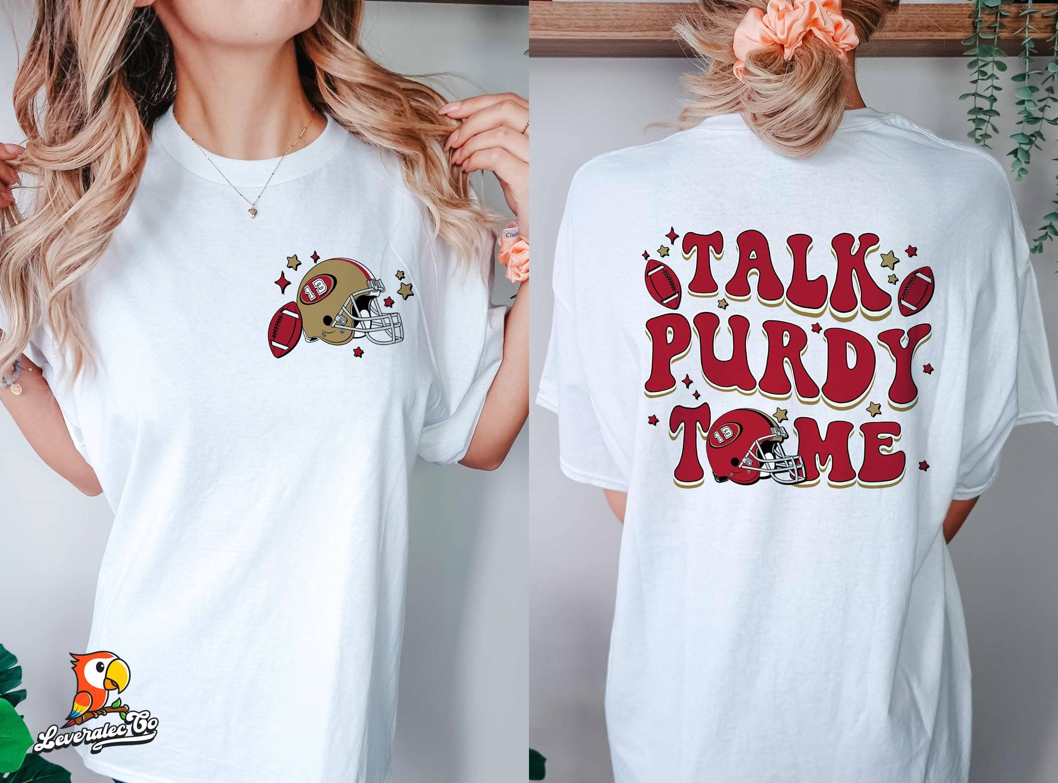 Talk Purdy To Me Sweatshirt, Brock Purdy, Sweatshirt, Hoodie, Football Shirt, Game Day Shirt, Vintage 90’s Shirt, Unisex, 90s Graphic Tee