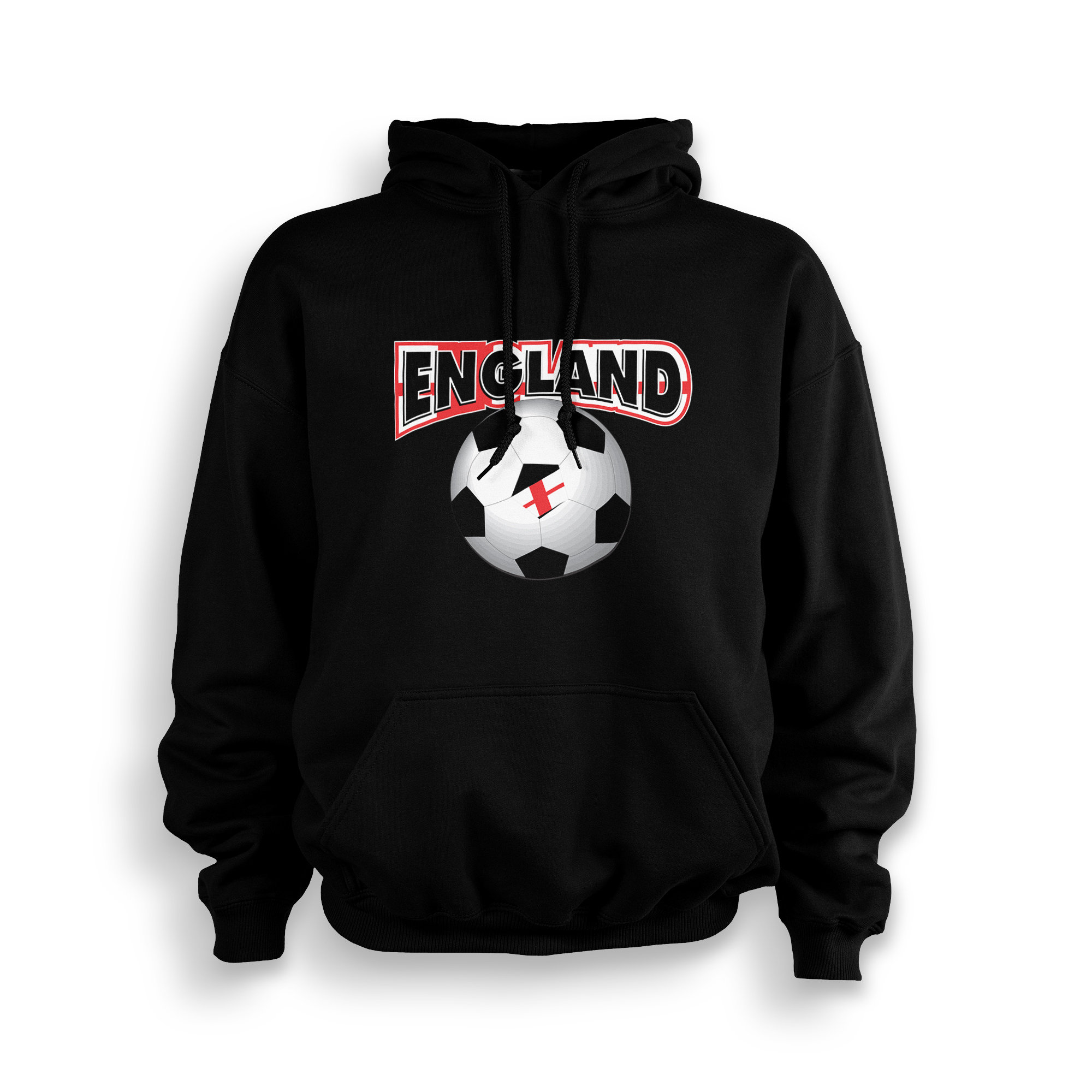 England Soccer Adult Hoodie | Football | Made To Order With Love