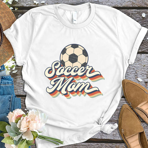 Mother’s Day – Funny Vintage Soccer Mom Shirt, Mother’s Day Shirt Gift, Gift For Mother – Personalized Shirt