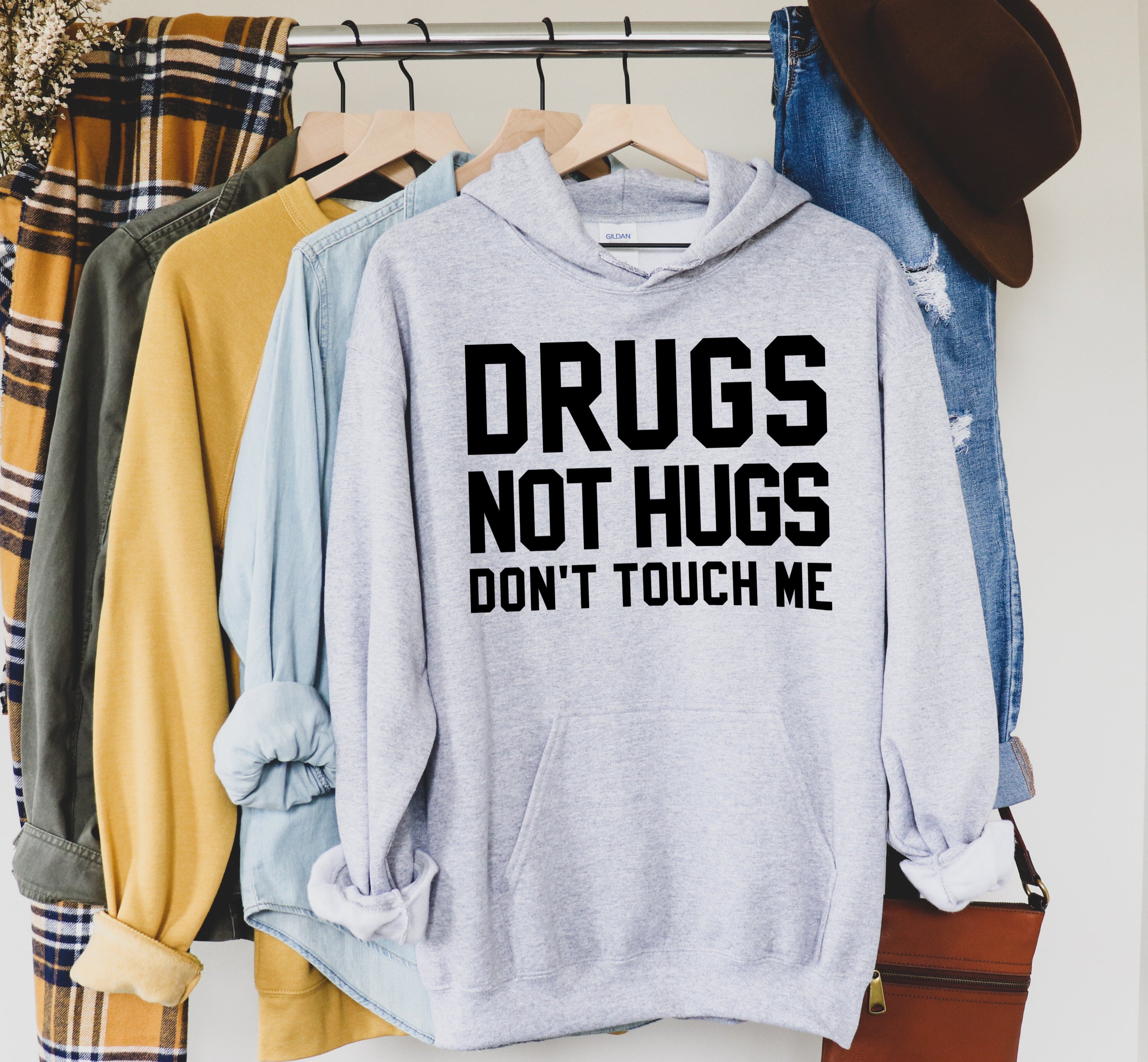 Drugs Not Hugs Hoodie