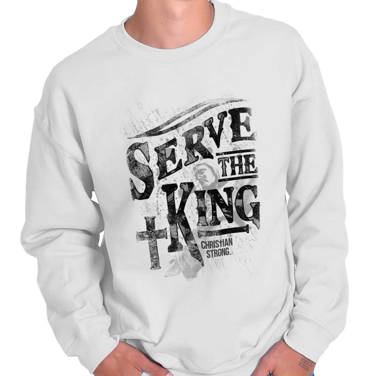 Serve The King Crewneck Sweatshirt