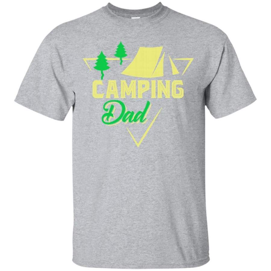 AGR Camping Dad. Funny Hobby T shirt for Daddy