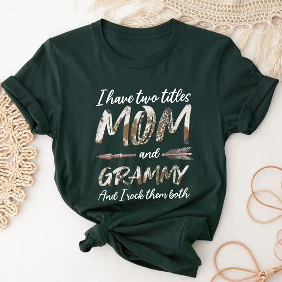 Mother’s Day Shirt – Mom And Grandma T-Shirt, Mother’s Day Shirt Gift, Gift For Mother – Personalized Shirt