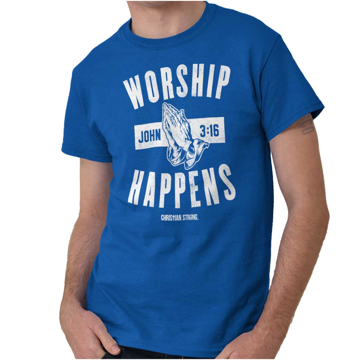 Worship Happens T Shirt