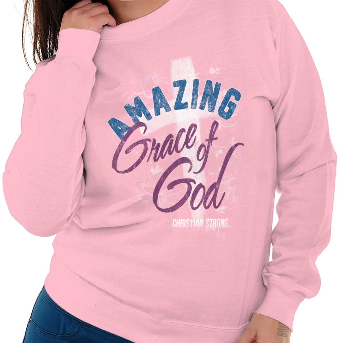 Grace Of God Crewneck Sweatshirt