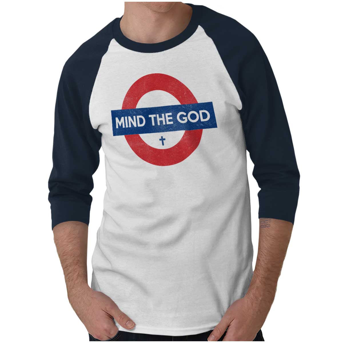 Mind The God Raglan Shirt