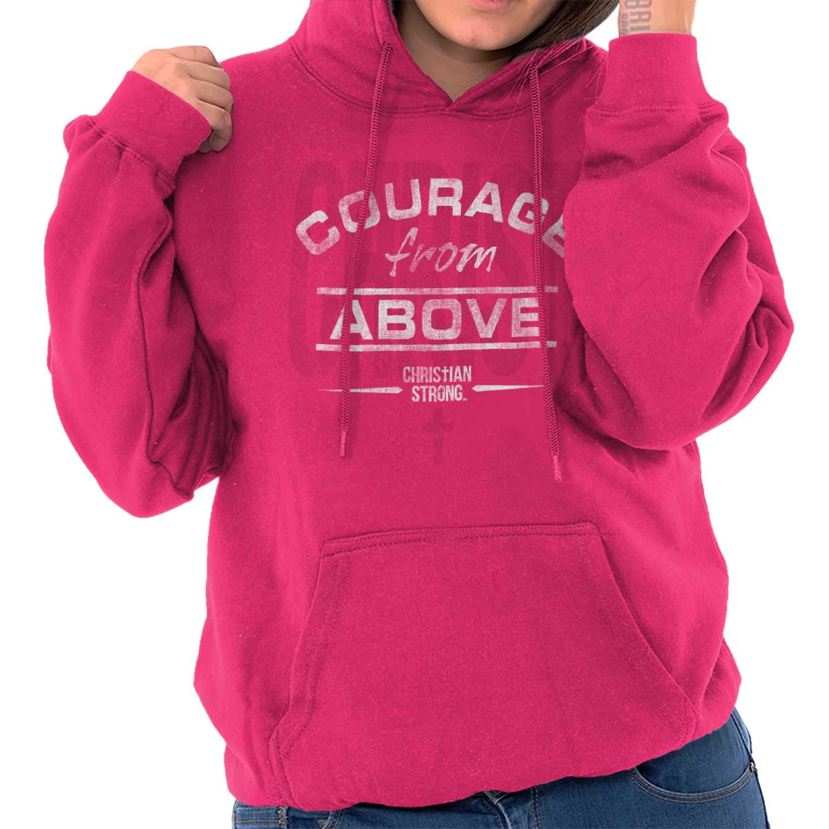 Courage From Above Hoodie