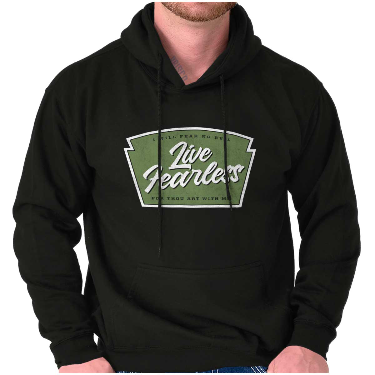 Live Fearless In God Hoodie