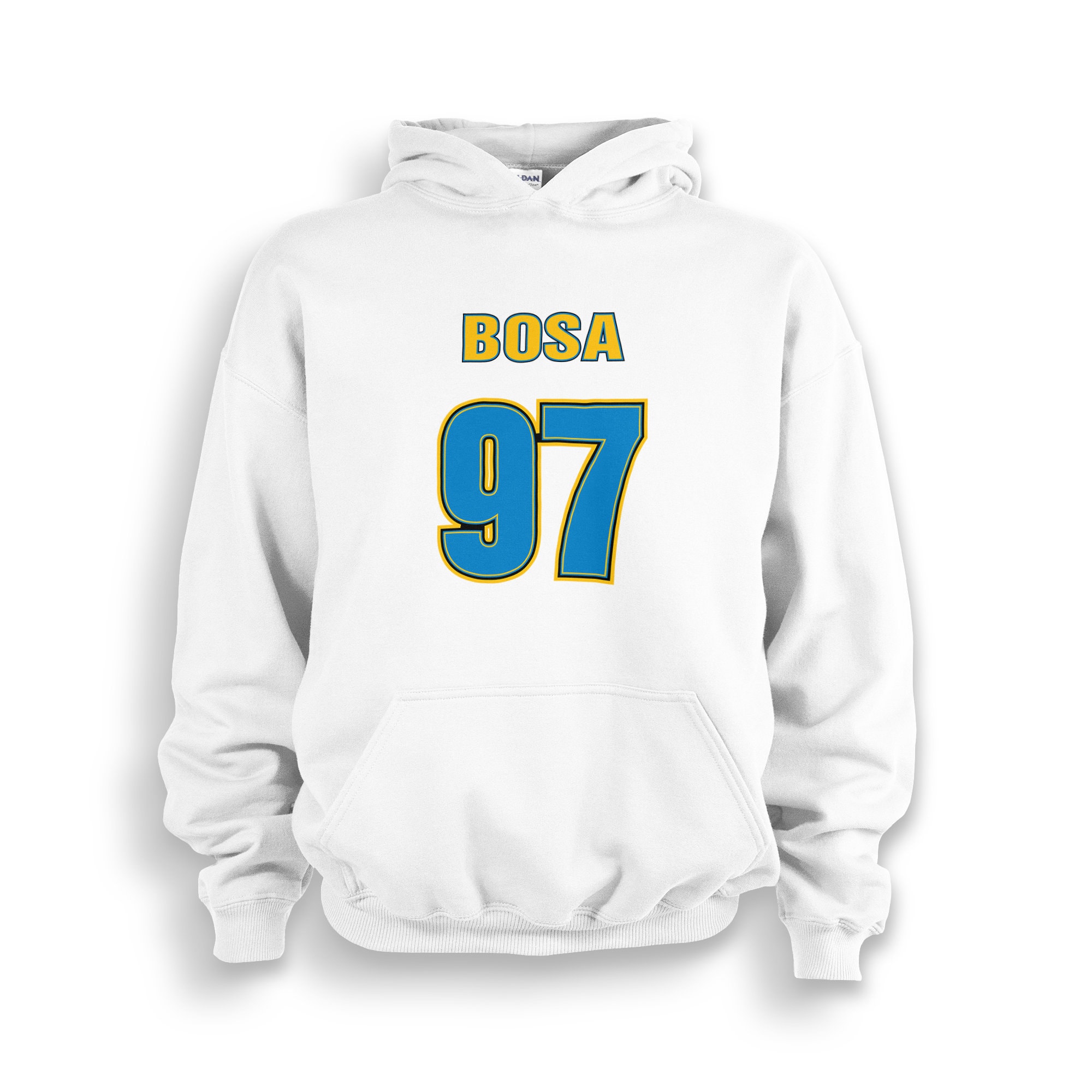 Bosa Youth Hoodie | Chargers | Los Angeles | Joey | Made To Order With Love