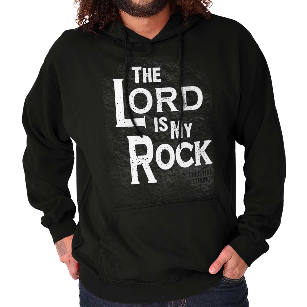 Lord Is My Rock Hoodie