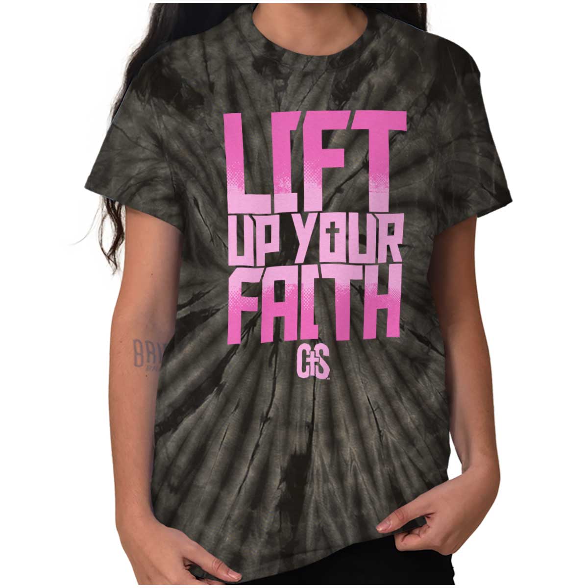 Lift Up Faith Tiedye Shirt