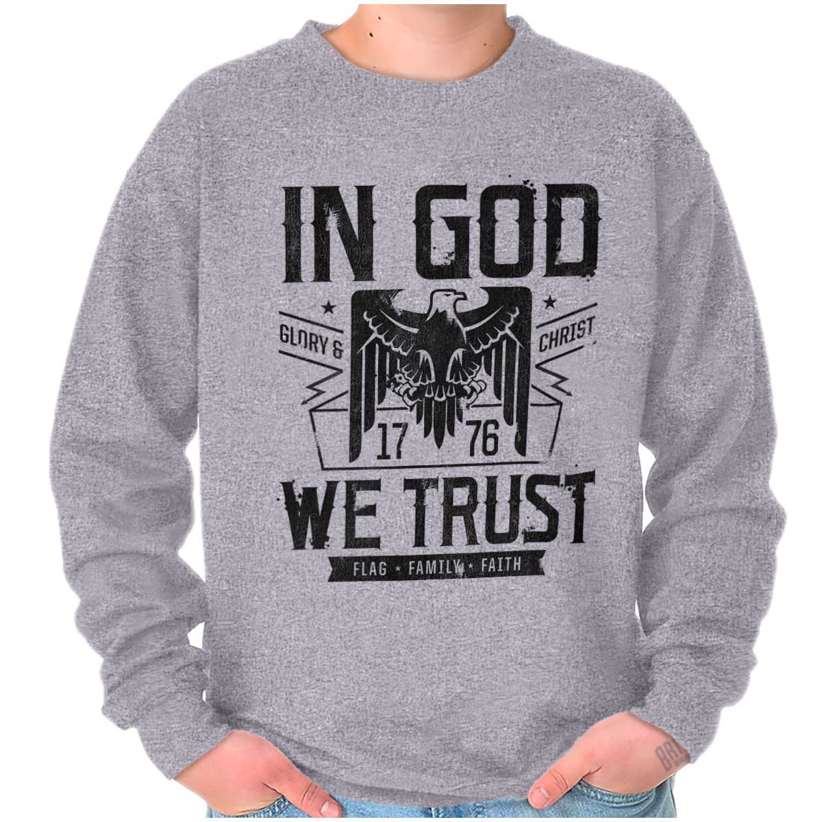 In God We Trust Crewneck Sweatshirt