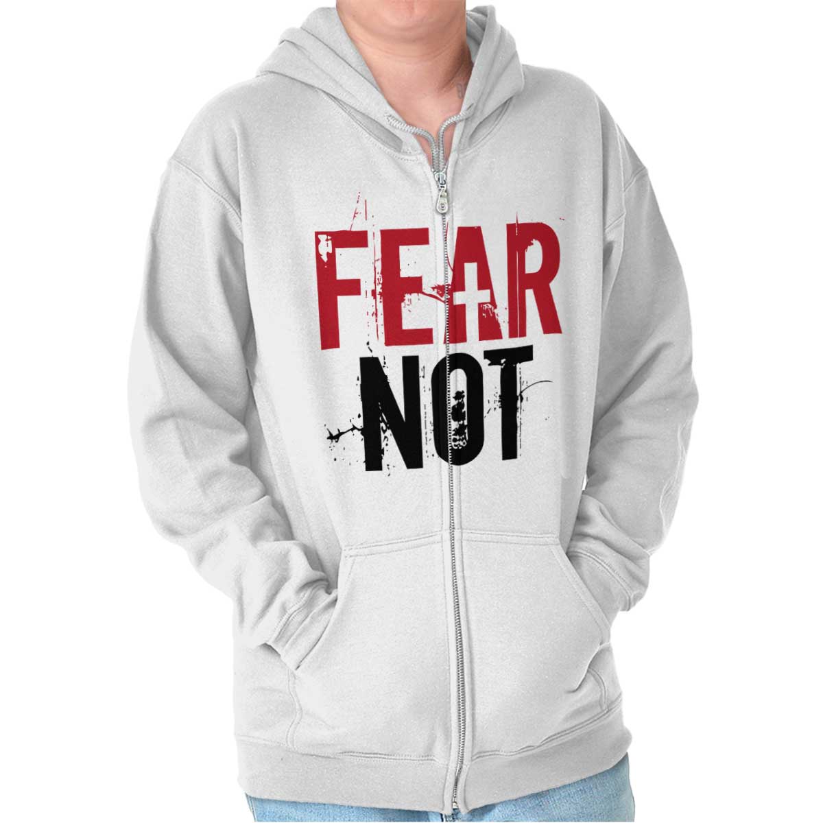 Fear Not Zip Hoodie