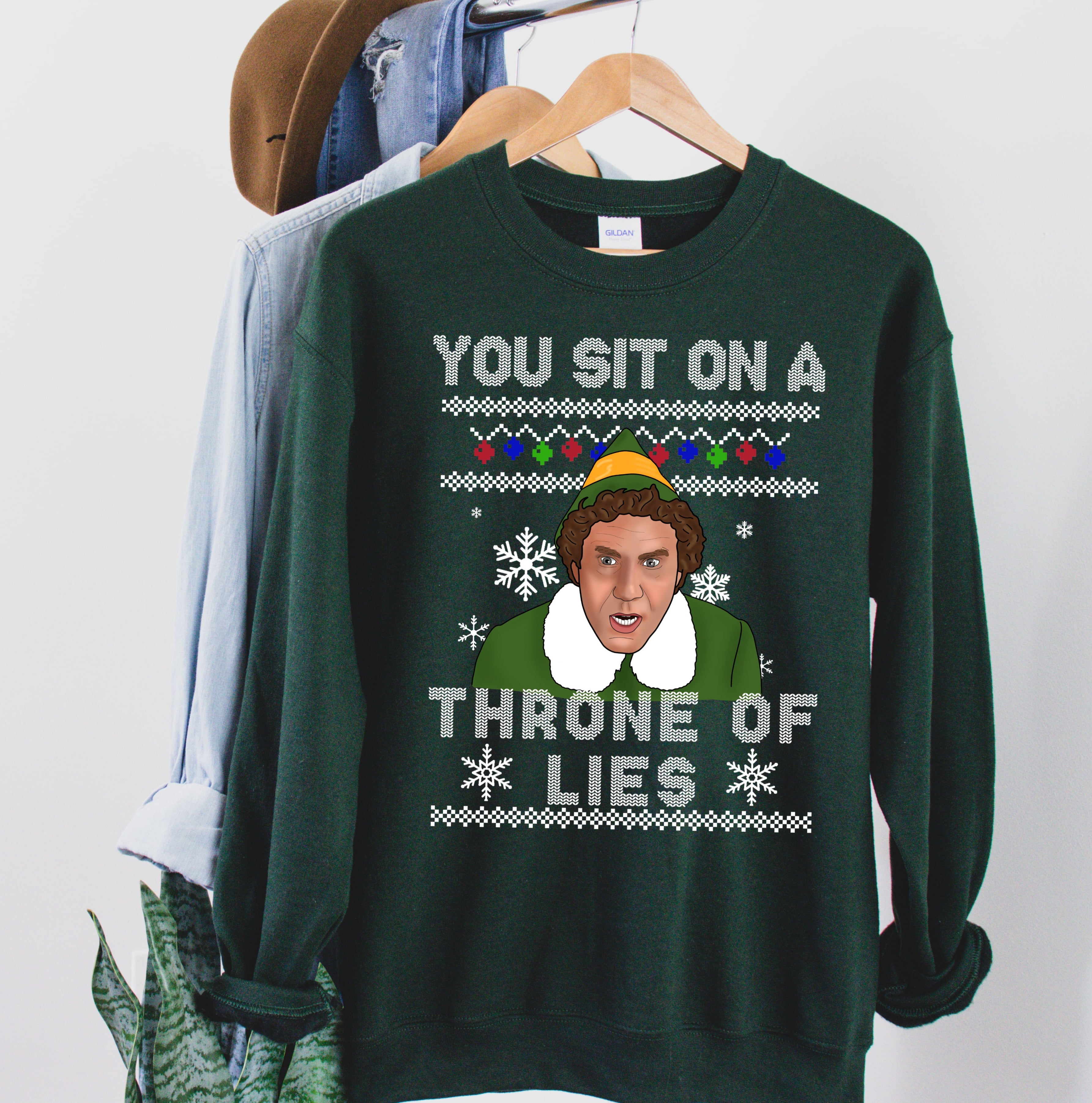 You Sit On A Throne Of Lies Sweatshirt