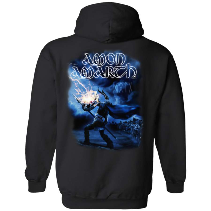 Amon Amarth – Deceiver of the Gods tour Back print Pullover Hoodie