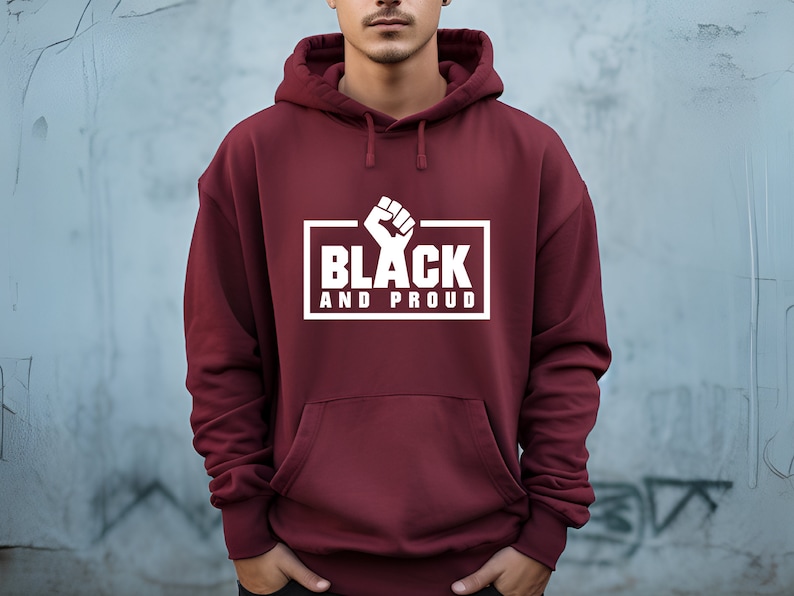 Black History Month, African American Sweatshirt, Dream Like King, Martin Luther King, Black And Proud Sweatshirt