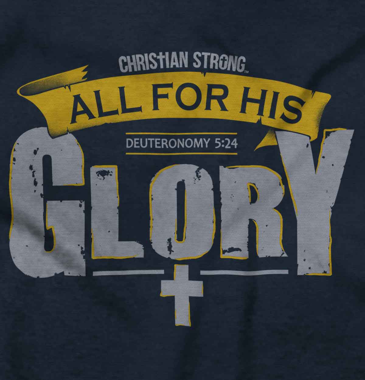 All For His Glory Youth Hoodie