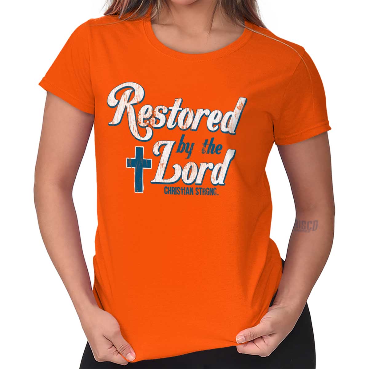 Restored By Lord Jes Ladies T Shirt