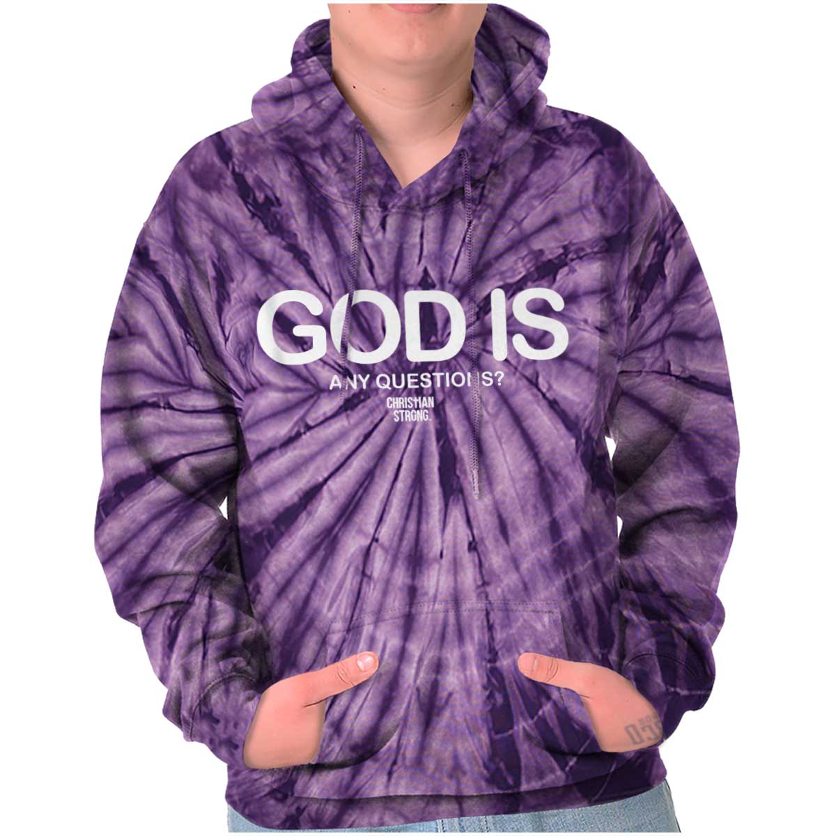 God Is Tie Dye Hoodie