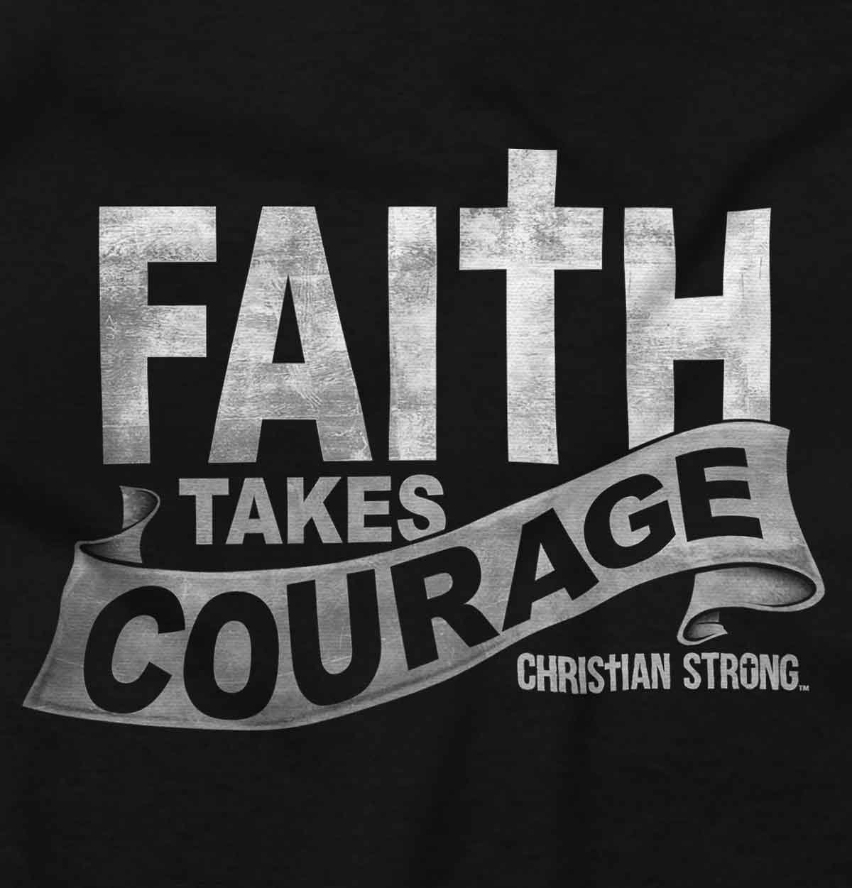 Faith Takes Courage Youth Hoodie