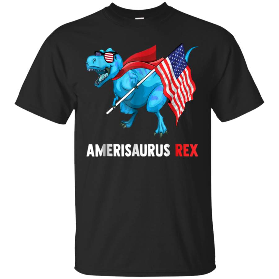 AGR Amerisaurus Rex USA Flag Independence 4th of July T-Shirt