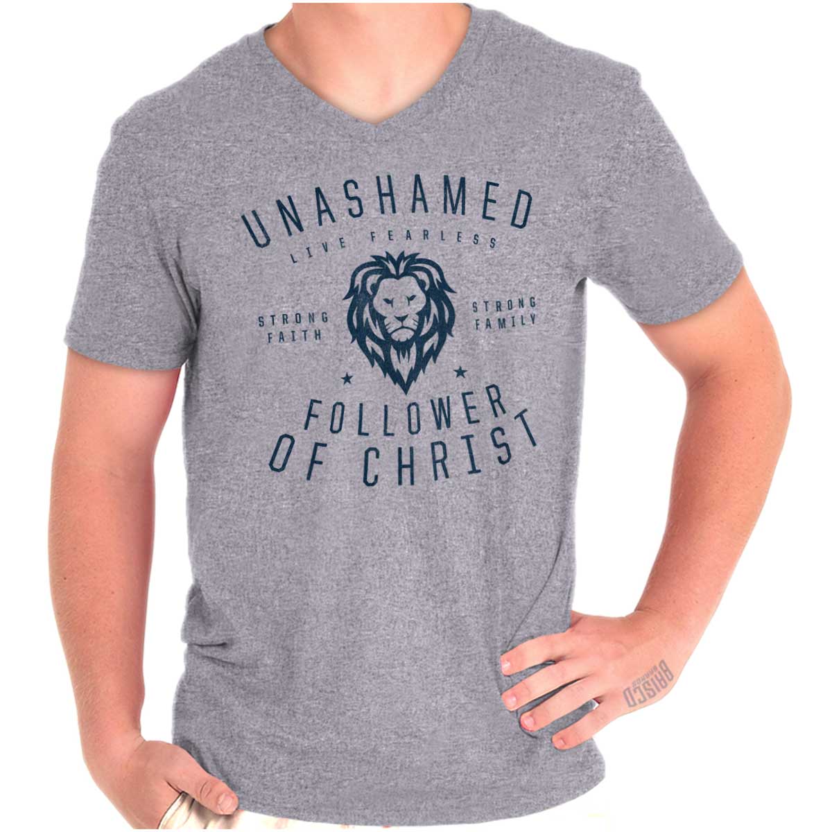 Unashamed Follower V-Neck T Shirt