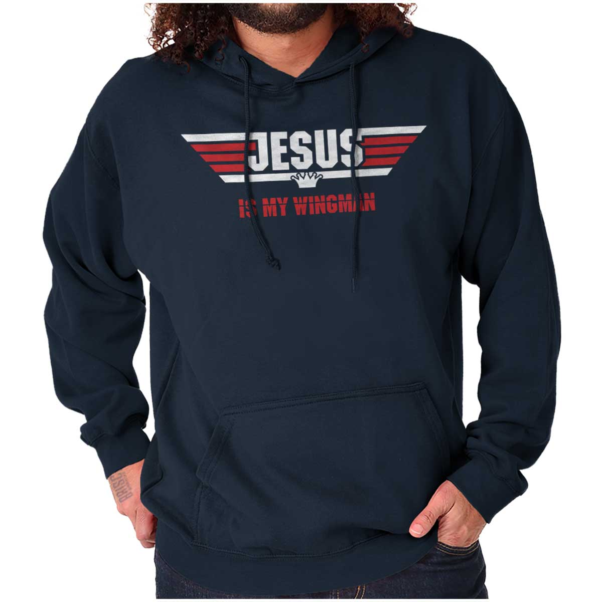 Jesus Is My Wingman Hoodie