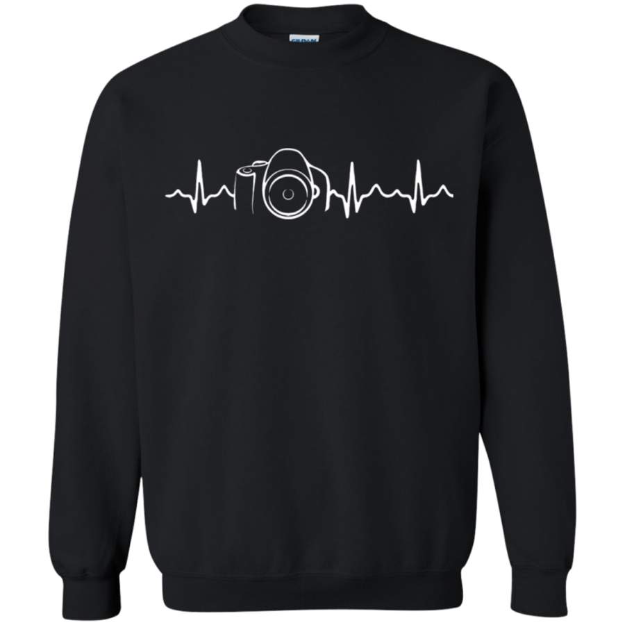 AGR Photographer Heartbeat Signal Sweatshirt