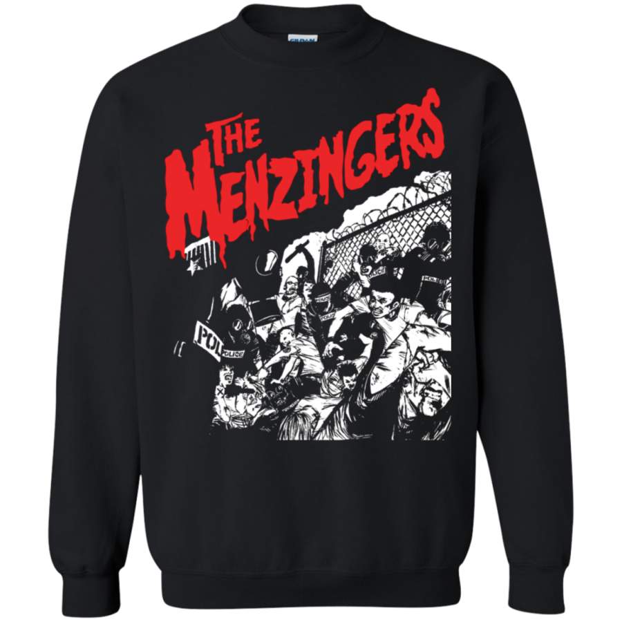 Menzingers Men’s Police Riot Pullover Sweatshirt