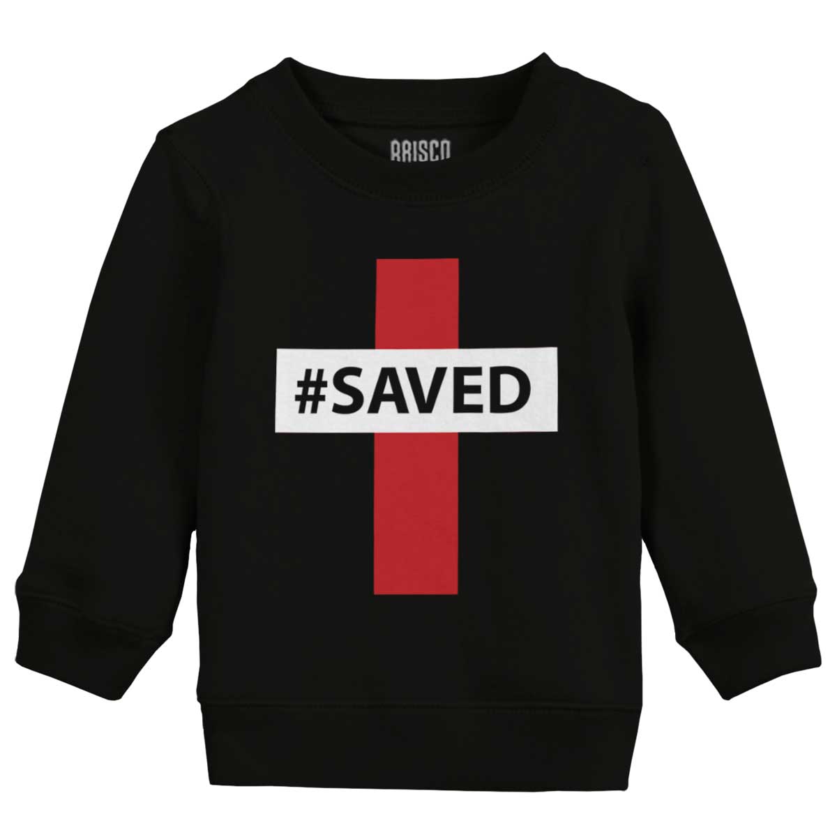 Hashtag Saved Toddler Crewneck Sweatshirt