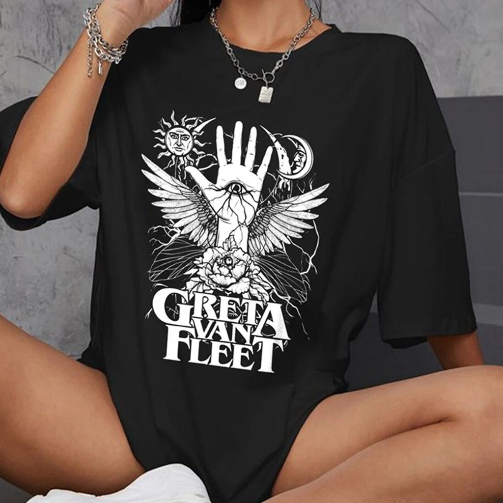 Rare Greta Van Fleet Shirt Album Gift For Fans Black S-5XL Shirt