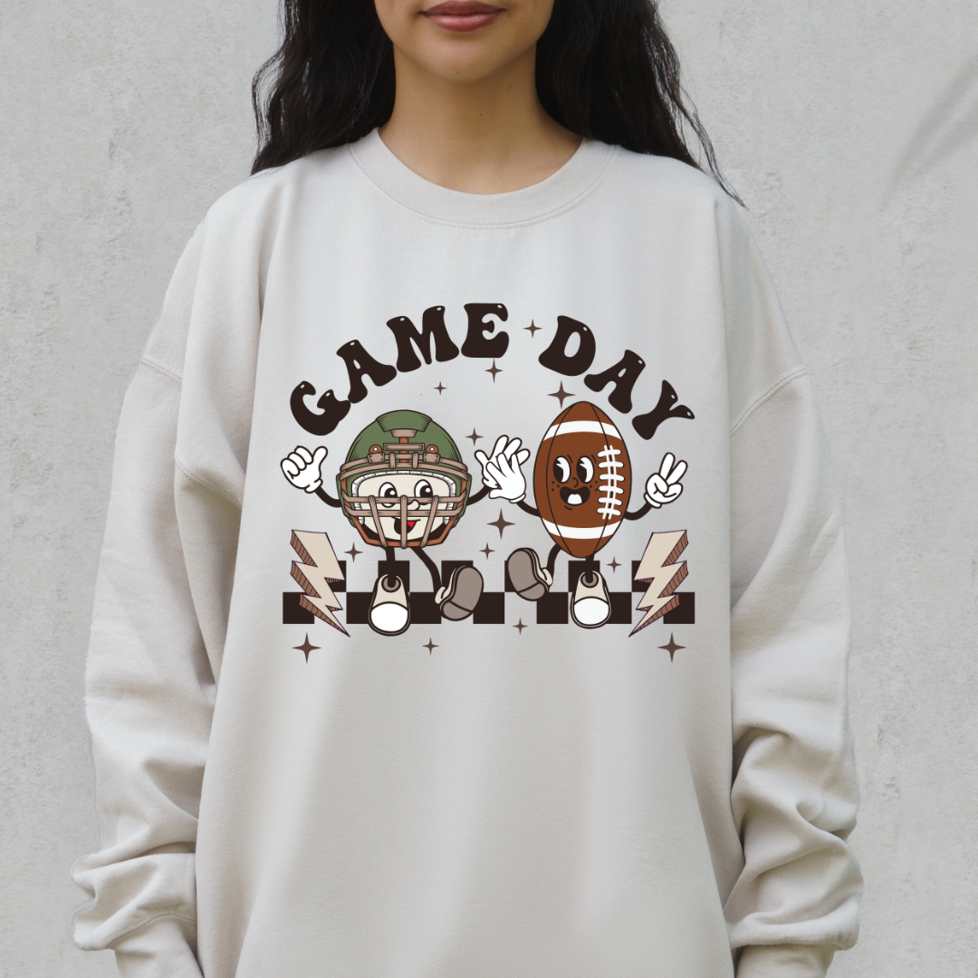 Gameday Green Helmet Sweatshirt